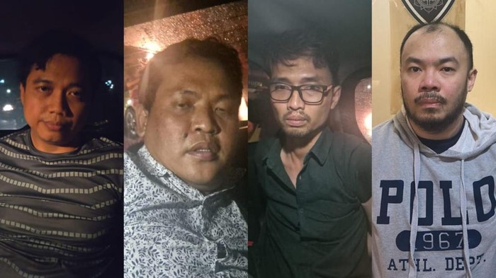 Ini Tampang 4 Aktor Intelektual Penculikan-Pembunuhan Kacab Bank