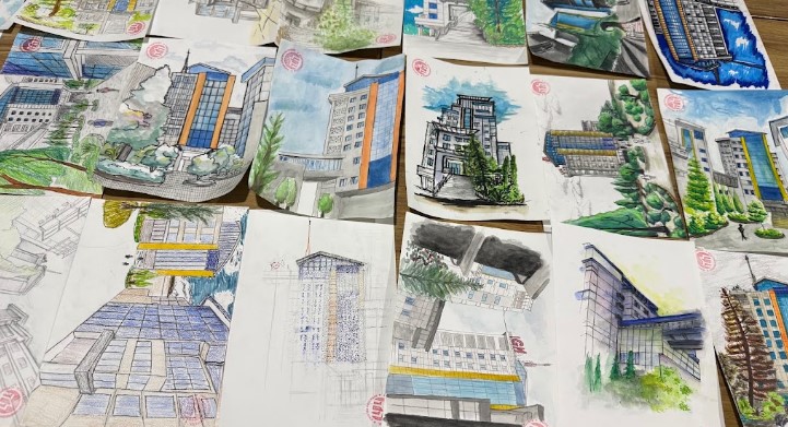 Gagasan Arsitektur Dituang Lewat Lomba Sketsa Universitas Indo Global Mandiri – IAI Sumsel